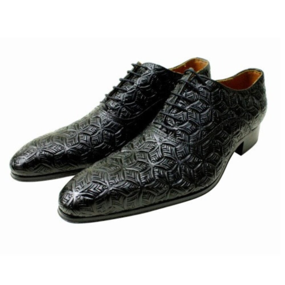 Eric Black Oxford Mens Dress Shoes
